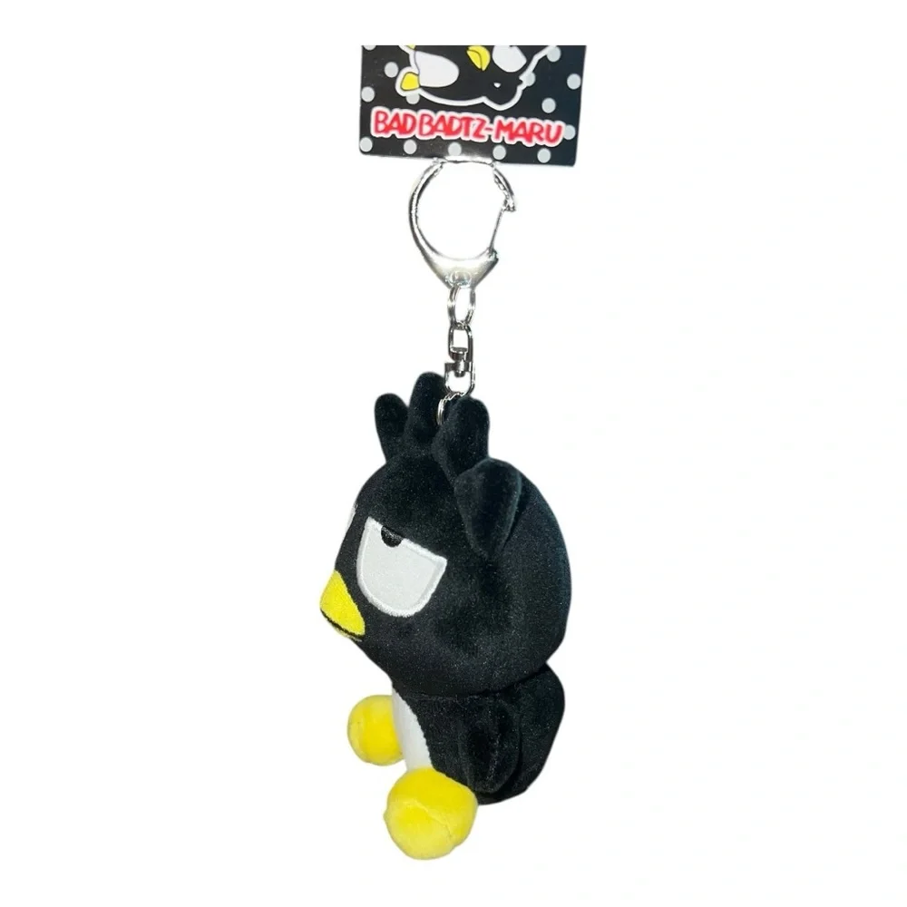 ✅Sanrio Classic Bad Badtz-Maru Plush Mascot Keychain Japan